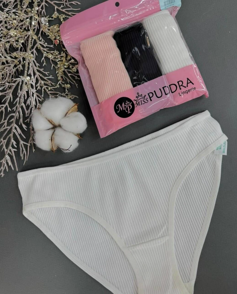 Слипы Pudra 8118-5 4XL мультиколор 3 шт/уп