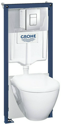 Унитаз Grohe Solido 39468000 с инсталляцией белый