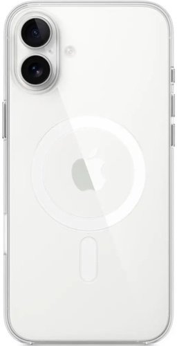 Чехол Apple для Apple iPhone 16 Plus прозрачный купить,NaN