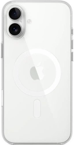 Чехол Apple для Apple iPhone 16 Plus прозрачный купить,NaN