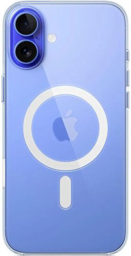 Чехол Apple для Apple iPhone 16 Plus прозрачный купить,NaN
