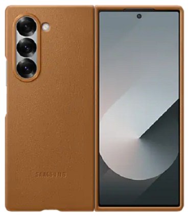 Чехол Samsung для Samsung Galaxy Z Fold6 коричневый купить,NaN