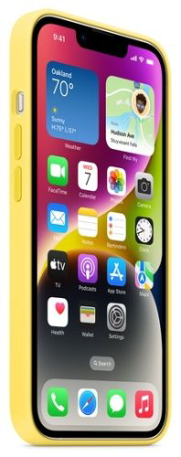 Чехол Apple Silicone Case MagSafe для Apple iPhone 14 Canary Yellow купить,NaN