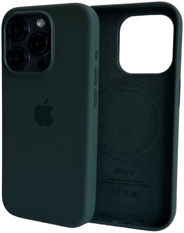 Чехол Для Apple iPhone 15 Pro зеленый купить,12070