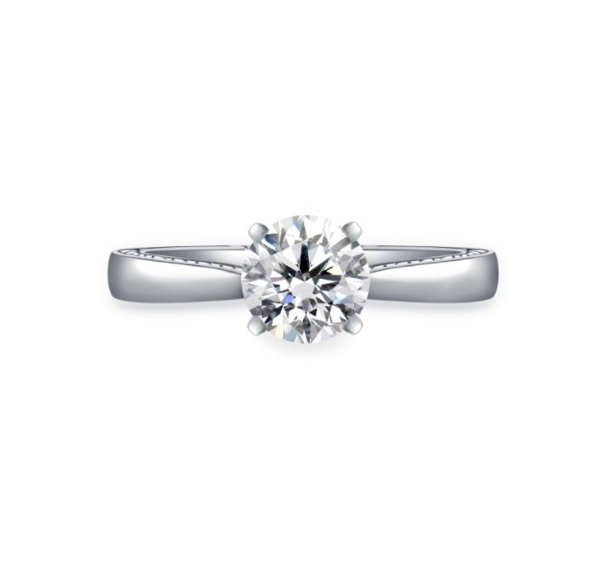 Кольцо Deimantas SI2 L GIA 7348366960 16,5р 2,6гр 0,50ct купить,NaN