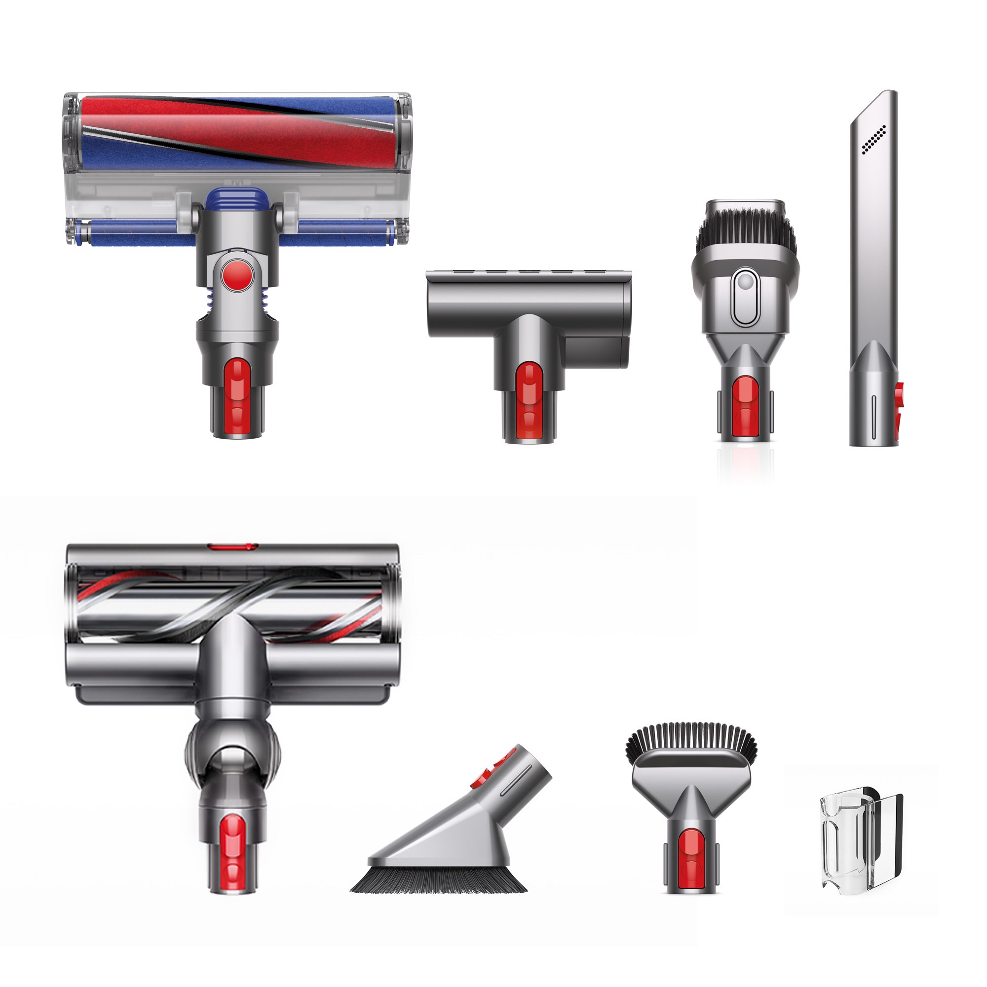 Пылесос Dyson Cyclone V11 Absolute серебристо-синий