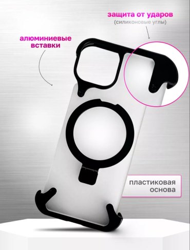 Чехол Для Apple iPhone 15 Pro черный купить,NaN