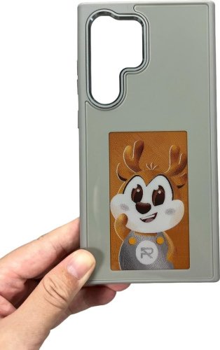 Чехол Для Apple Galaxy S24 Ultra серый