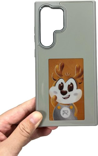 Чехол Для Apple Galaxy S24 Ultra серый