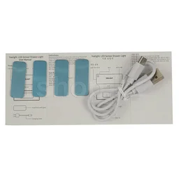 Комплект светильников с датчиками движения Yeelight Sensor Drawer Light YLCTD001, 4шт, 0.15Вт, 2700K
