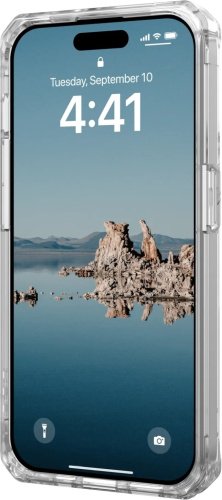 Чехол для телефона UAG для Apple iPhone 15 Pro прозрачный - ForteMarket Чехол для телефона UAG для Apple iPhone 15 Pro прозрачный купить,0