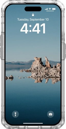Чехол для телефона UAG для Apple iPhone 15 Pro прозрачный - ForteMarket Чехол для телефона UAG для Apple iPhone 15 Pro прозрачный купить,0