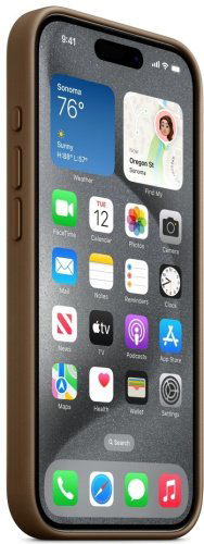Чехол для телефона Apple FineWoven Case MagSafe для Apple iPhone 15 Pro Taupe купить,NaN