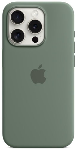 Чехол для телефона Apple Silicone Case MagSafe для Apple iPhone 15 Pro Cypress купить,NaN