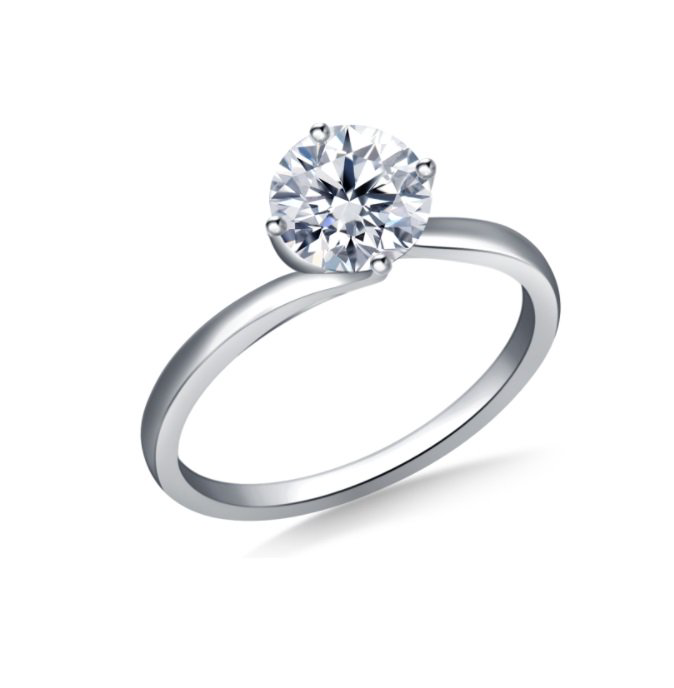 Кольцо Deimantas SI1 G 16,5р 2,2гр 0,56ct купить,NaN