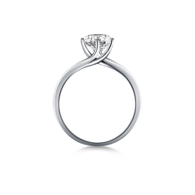Кольцо Deimantas SI1 G 16,5р 2,2гр 0,56ct купить,NaN