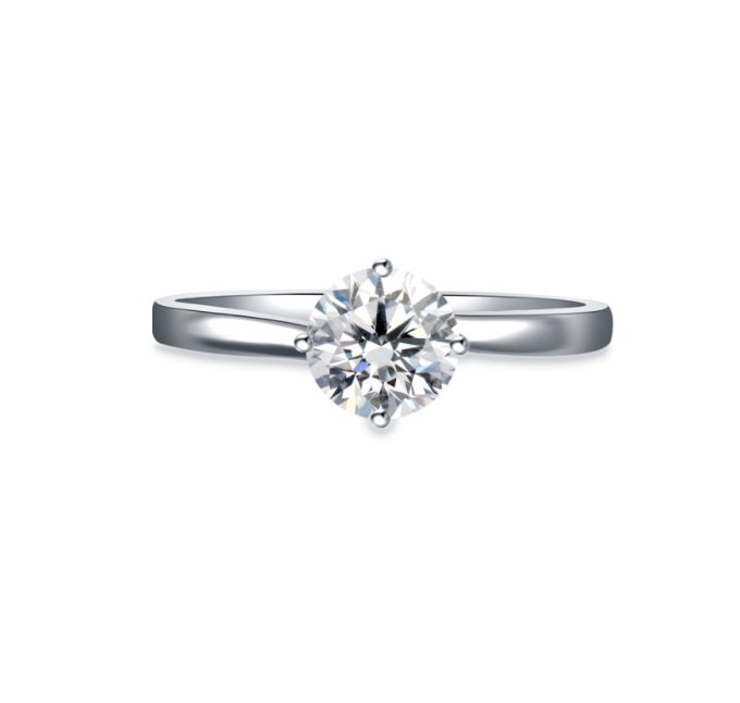 Кольцо Deimantas SI1 G 16,5р 2,2гр 0,56ct купить,NaN