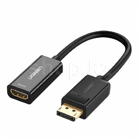 Переходник DisplayPort - HDMI, Ugreen MM137 (40363), Black, RTL