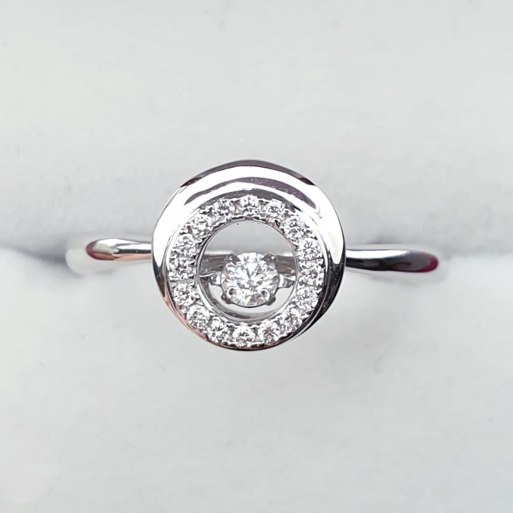 Кольцо Deimantas VS1 G 16,5р 2,85гр 0,15ct купить,NaN