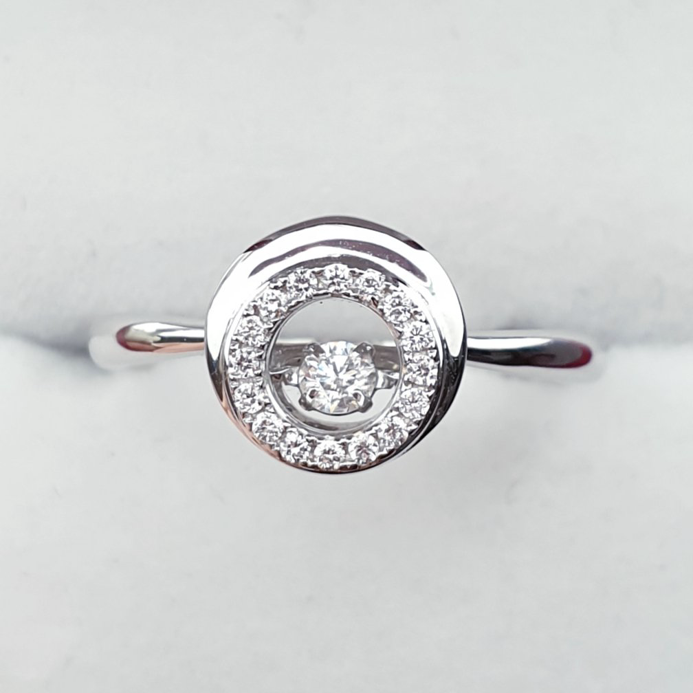 Кольцо Deimantas VS1 G 16,5р 2,85гр 0,15ct купить,NaN
