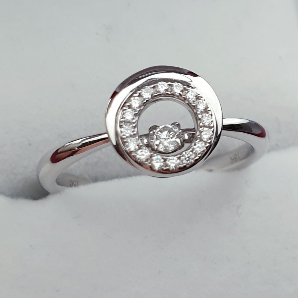Кольцо Deimantas VS1 G 16,5р 2,85гр 0,15ct купить,NaN