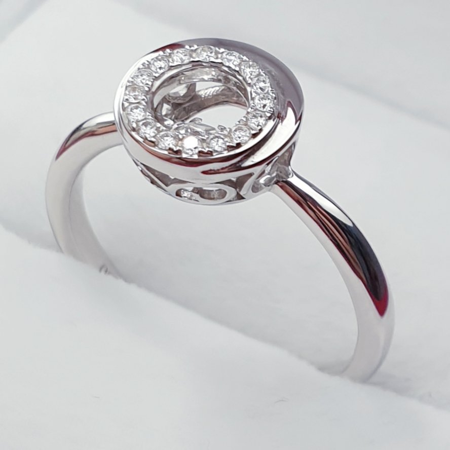 Кольцо Deimantas VS1 G 16,5р 2,85гр 0,15ct купить,NaN