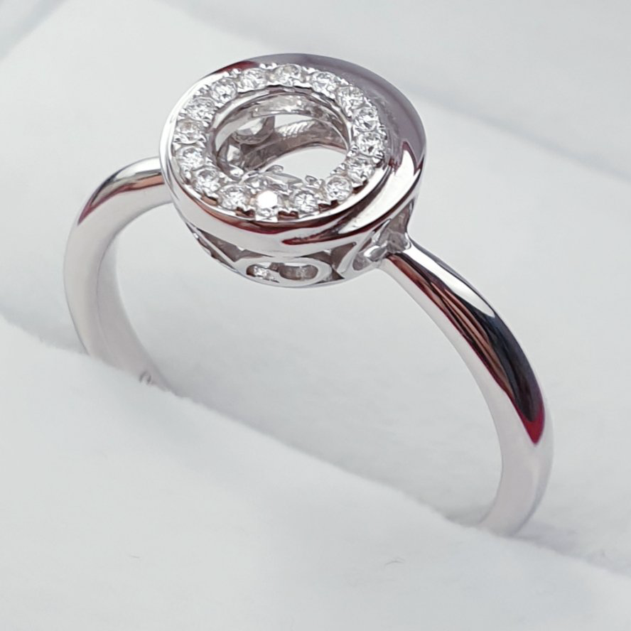 Кольцо Deimantas VS1 G 16,5р 2,85гр 0,15ct купить,NaN