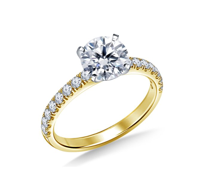 Кольцо Deimantas SI2 L 16,5р 1,98гр 0,85ct купить,NaN