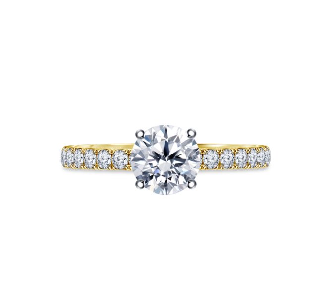 Кольцо Deimantas SI2 L 16,5р 1,98гр 0,85ct купить,NaN