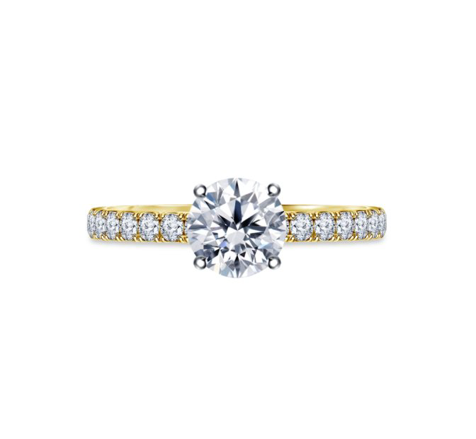 Кольцо Deimantas SI2 L 16,5р 1,98гр 0,85ct купить,NaN