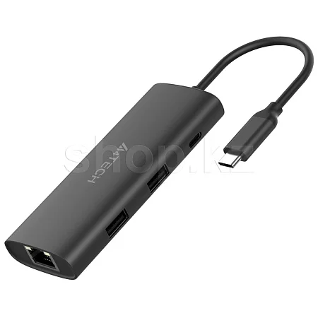 Переходник USB Type-C Multi Function 8in1, A4Tech DST-80C, BOX купить,16450