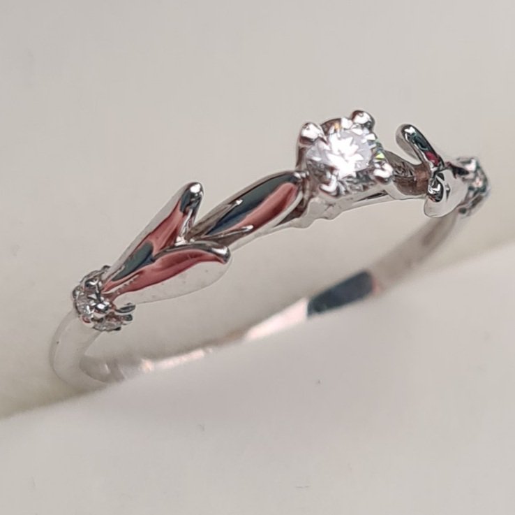 Кольцо Deimantas VS1 G 16,5р 1,6гр 0,15ct купить,NaN