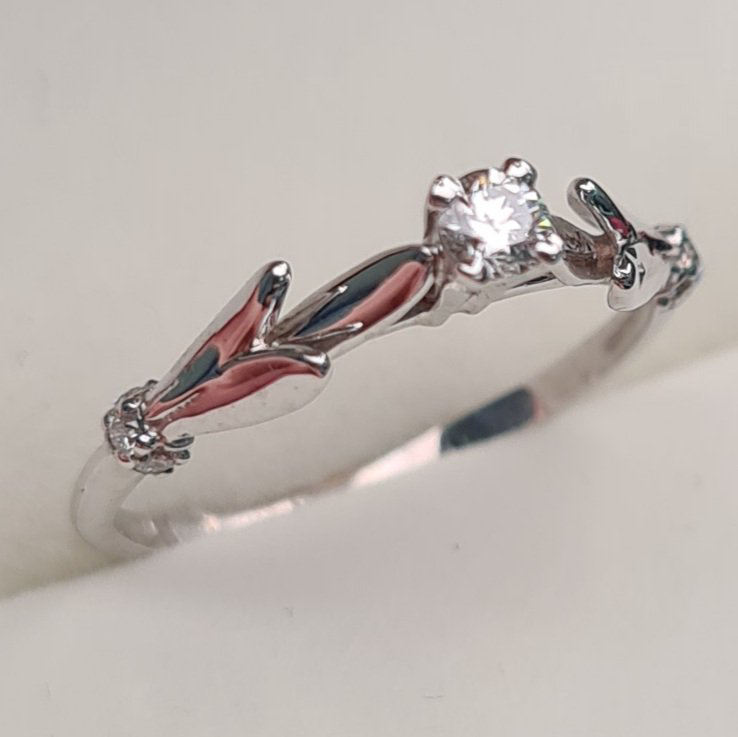 Кольцо Deimantas VS1 G 16,5р 1,6гр 0,15ct купить,NaN