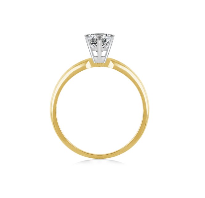 Кольцо Deimantas VS2 L  GIA 6212546479 16,5р 1,3гр 0,44ct купить,NaN