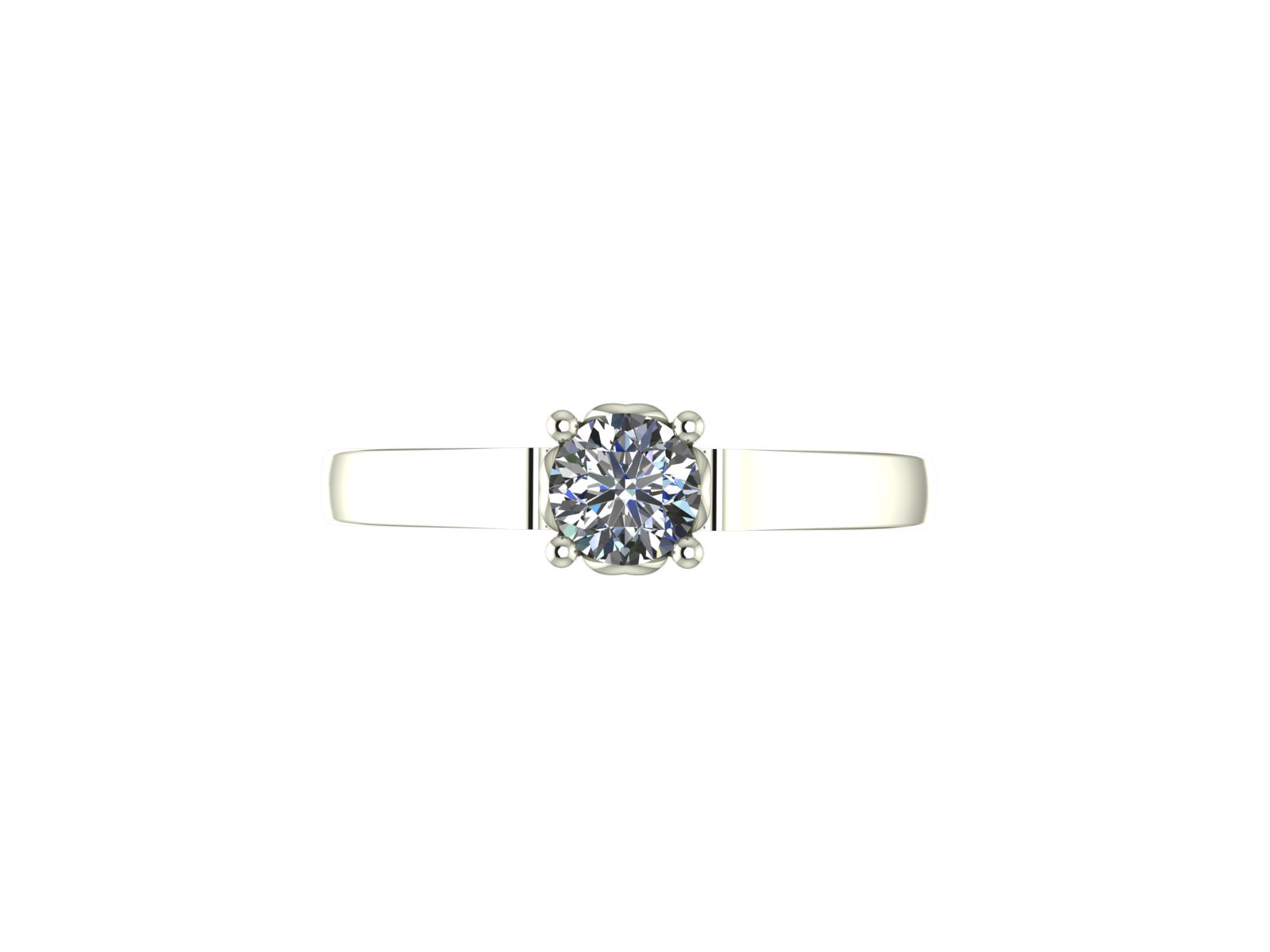 Кольцо Deimantas VS1 К  GIA 2306657941 16,5р 2,5гр 0,40ct купить,NaN
