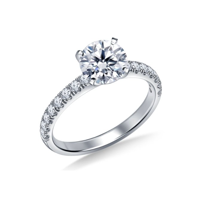Кольцо Deimantas I1 L 16,5р 1,88гр 0,60ct купить,NaN
