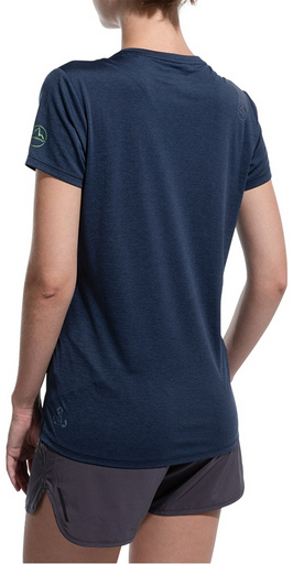 Футболка женская La Sportiva Tracer T-Shirt W Night Q53646737 M Sky-Aspen Green купить,0