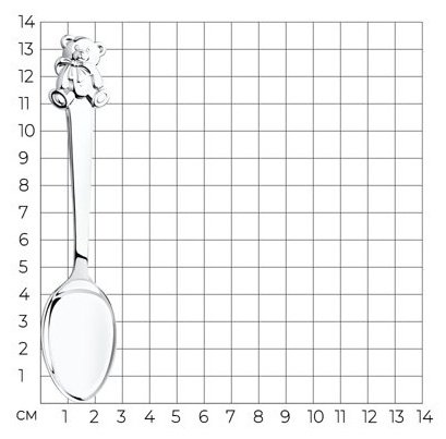 Ложка SOKOLOV 2301010012 вес 28.44 г серебро, без вставок - ForteMarket Ложка SOKOLOV 2301010012 вес 28.44 г серебро, без вставок купить,0