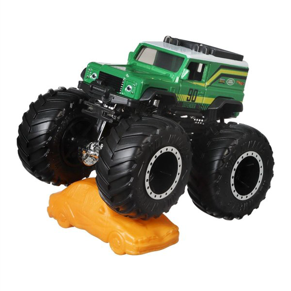 Машинка Hot Wheels Monster Trucks 1:64 Land Rover купить,NaN