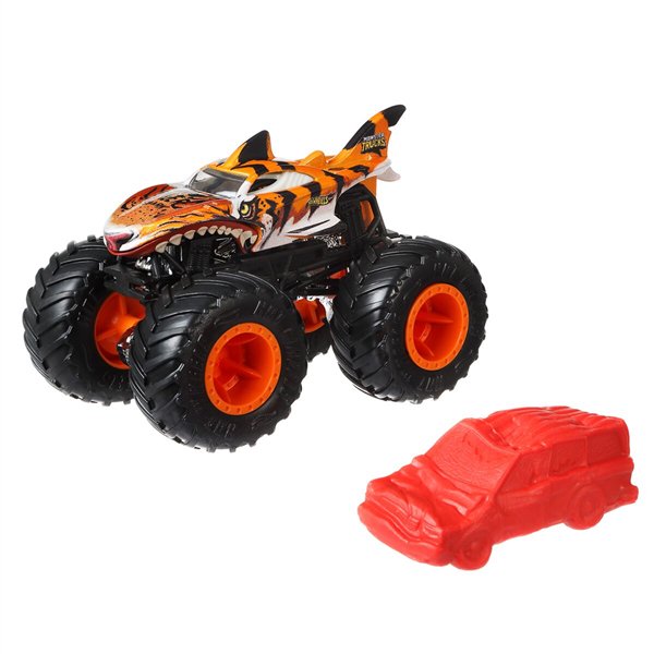 Машинка Hot Wheels Monster Trucks 1:64 TigerShark купить,NaN