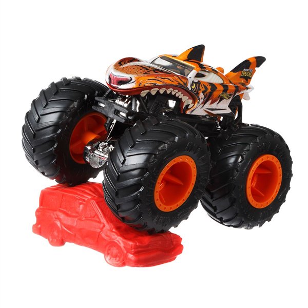 Машинка Hot Wheels Monster Trucks 1:64 TigerShark купить,NaN