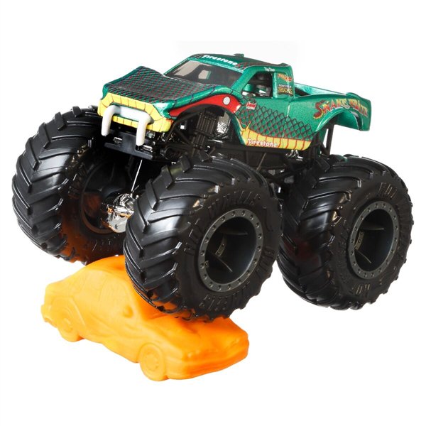 Машинка Hot Wheels Monster Trucks 1:64 Snake Bite купить,NaN