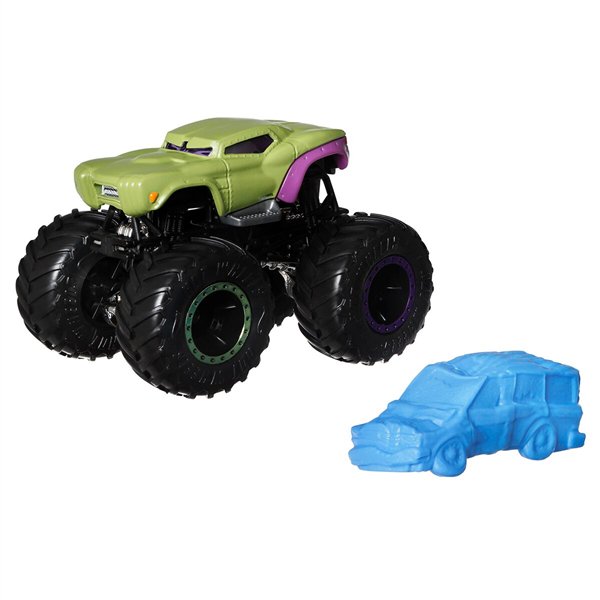 Машинка Hot Wheels Monster Trucks 1:64 Hulk купить,NaN