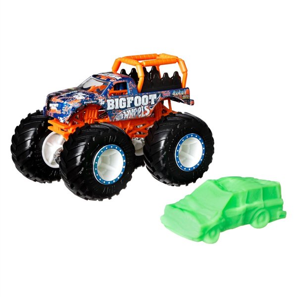 Машинка Hot Wheels Monster Trucks 1:64 Big Foot купить,NaN