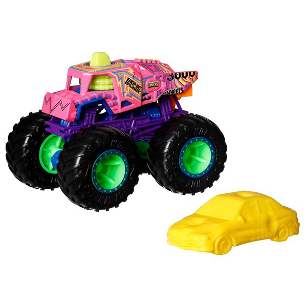 Машинка Hot Wheels Monster Trucks 1:64 Bionic Bruiser купить,NaN