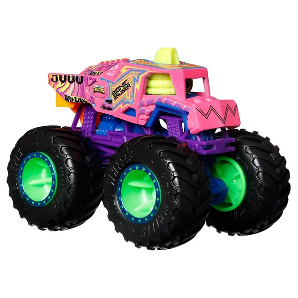 Машинка Hot Wheels Monster Trucks 1:64 Bionic Bruiser купить,NaN