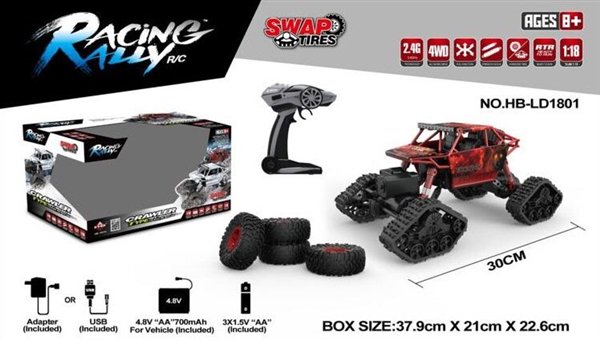 Машинка HB Toys 1:18  Багги на гусеницах купить,NaN