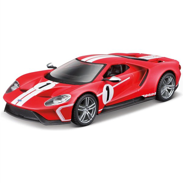 Модель автомобиля Bburago 1:32 Ford GT Heritage Edition 2018 купить,NaN