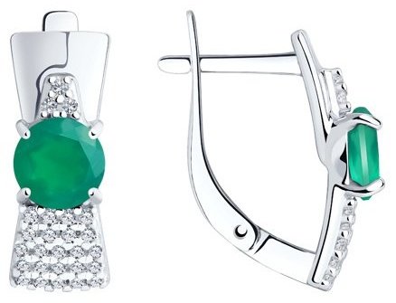 Diamant 94-310-00787-1-94-320-00787-1 вес 5.66 г серебро, фианит - ForteMarket Diamant 94-310-00787-1-94-320-00787-1 вес 5.66 г серебро, фианит купить,0