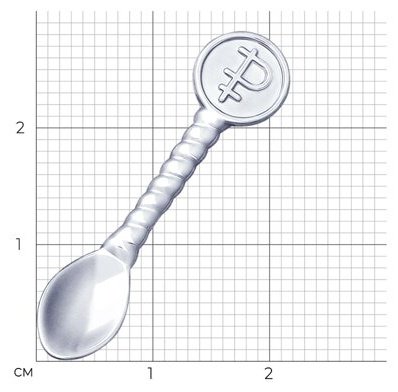 Ложка SOKOLOV 2305080002 вес 1.38 г серебро, без вставок - ForteMarket Ложка SOKOLOV 2305080002 вес 1.38 г серебро, без вставок купить,0